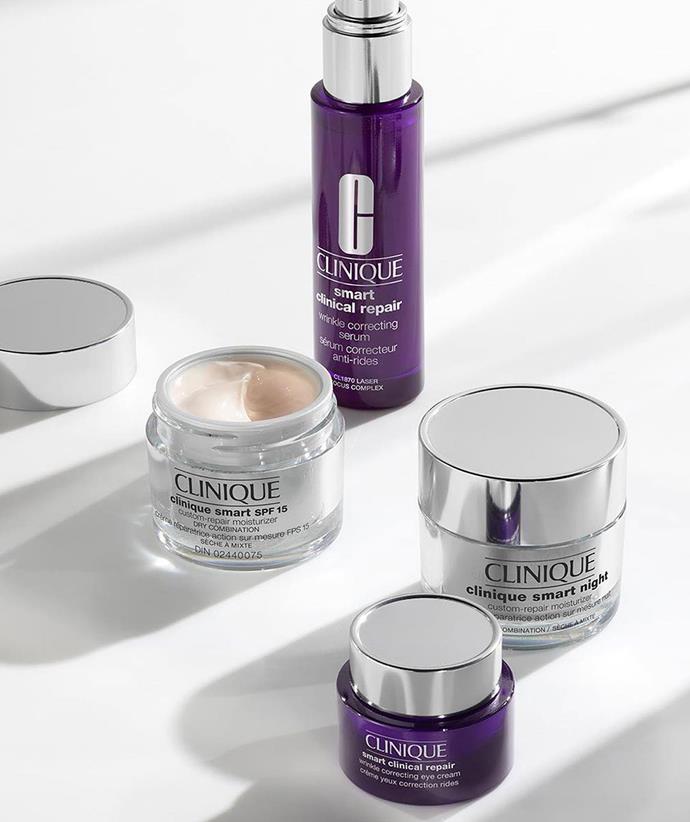 **Clinique**
<br>
Ranked fifth in the Canstar Blue review, Clinique is still a major player in the Australian anti-ageing skincare game. With a whole rnage of products designed to tackle wrinkles, fine lines, sagging skin and more, there's something for literally every skin concern - and the prices are still reasonable.<br><br>
*[Shop the Clinique range here.](https://www.myer.com.au/c/beauty/featured-beauty-brands/featured-brand-clinique/skincare-clinique|target="_blank"|rel="nofollow")*