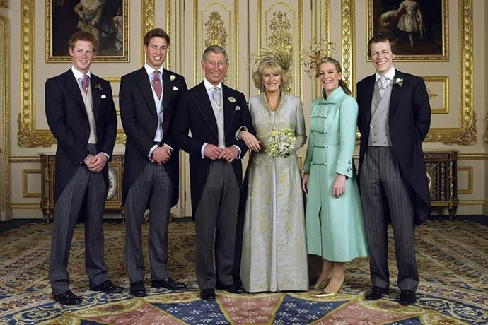 The princes have also formed a bond with their step-siblings Laura Lopes and Tom Parker-Bowles.