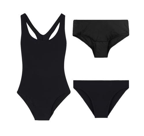 Period Swimwear Bundle, on sale at $159.99, [Ruby.](https://www.rubylove.com/product-page/period-swimwear-bundle-select-3-pairs-of-any-black-swimwear-style)