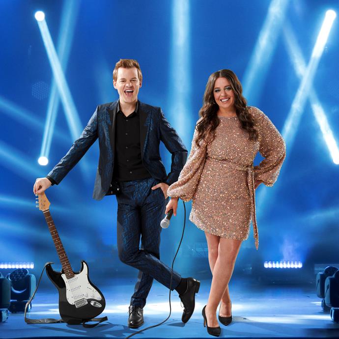 Joel Creasey and Myf Warhurst are back to host  *Eurovision – Australia Decides*.