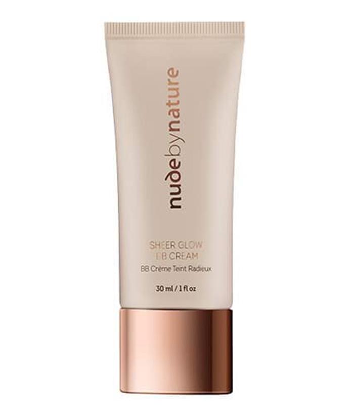 **For lightweight coverage and a hit of Vitamin C for radiance, try:** Nude By Nature Sheer Glow BB Cream, $29.95, from [Adore Beauty.](https://www.adorebeauty.com.au/nude-by-nature/nude-by-nature-sheer-glow-bb-cream.html|target="_blank")