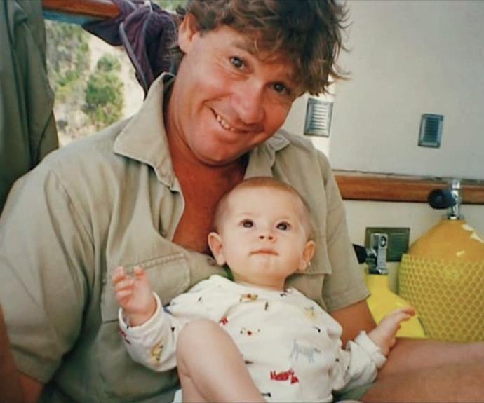 Bindi Irwin was born on July 24, 1998 and dad Steve couldn't have been more delighted with his little girl.