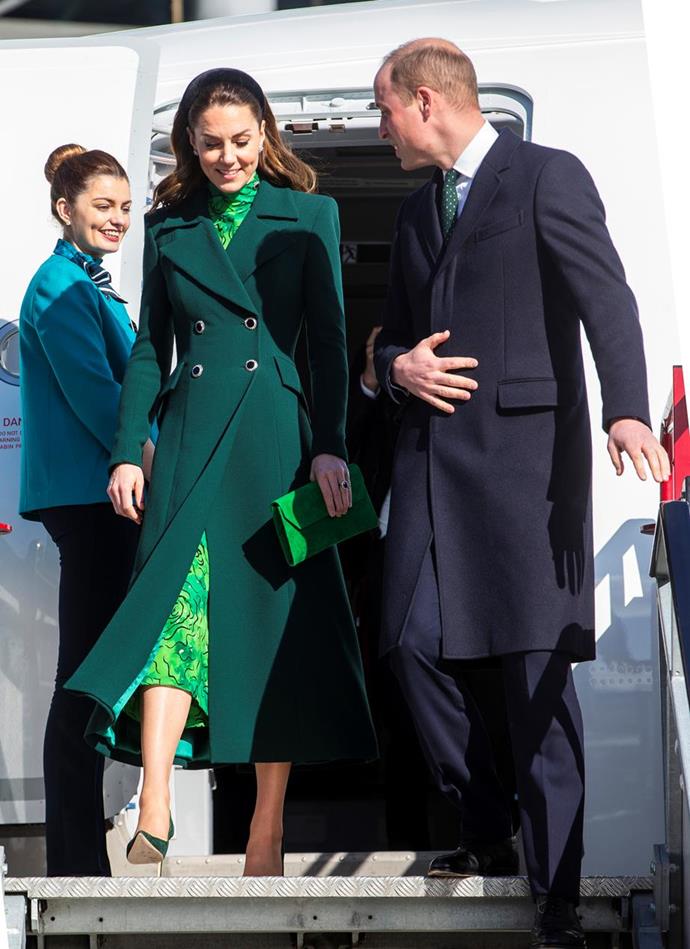 The last time the couple went on an international royal tour together was to Ireland in March 2020.