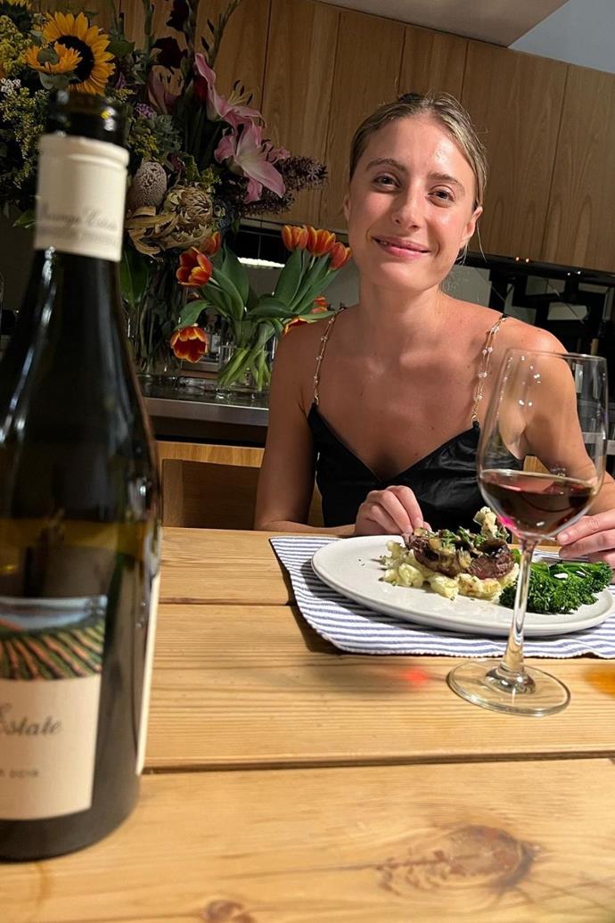 Bec looked radiant during their Valentine's Day dinner and Andy revealed the cheeky comment she made.
<br><br>
"I asked her to be my valentine, she said she'd think about it."