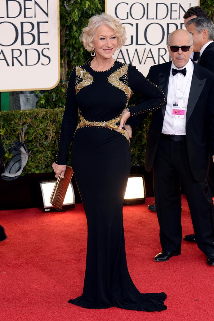 Helen's outfit for the 70th Annual Golden Globe Awards in 2013 may be one of our favourites of all time.