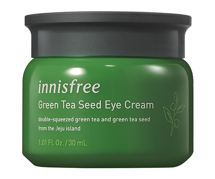 **If you're a fan of gentle Korean beauty products, try:** innisfree Green Tea Seed Eye Cream, $37, from [Adore Beauty](https://www.adorebeauty.com.au/innisfree/innisfree-green-tea-seed-eye-cream-30ml.html|target="_blank"|rel="nofollow").