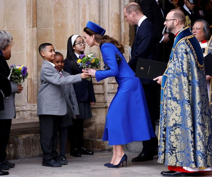 The royal couple attended the Commonwealth Day service alongside Prince Charles and Camilla, Duchess of Cornwall.
