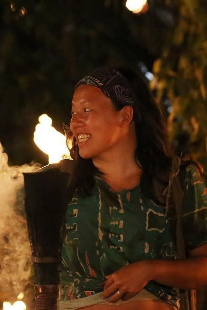 **Michelle**
<br><br>
Michelle Chiang joined her twin Mel to become the fourth member of the jury, and after the tribe voted Mel out, she left for purgatory.
<br><br>
She took to Instagram to react, "Wow, what a ride!
<br><br>
"From someone who did not prioritise camping as her #1 choice of holiday experience to literally living out in the bush amongst the elements…this is me living out of my cushy comfort zone," she added.
<br><br>
"Even though it was not an easy decision to come on the show as our father passed away unexpectedly a few weeks before filming, I am overall thankful," she continued.
<br><br>
"Thankful for the experience, thankful the bonds with everyone that I've met and most of all, thankful for @survivorau for giving me and @mel.chiang the opportunity to be in the same place to play the game that she loves."