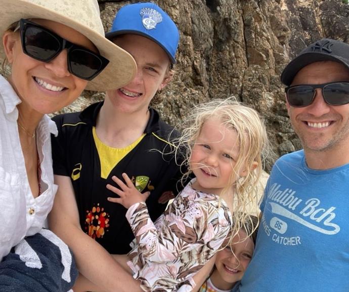 Carrie announced she is taking a much-needed break from *The Project* to live out her dreams of living in the UK with her family. Especially before her eldest child, Ollie becomes too old to hang out with them. 
<br><br>
She shared her news on the show and in an Instagram post, which she paired with a sweet family picture.
<br><br>
Carrie announced: And we're off ✈️…..Chris and I and the kids are finally doing something we have dreamed off for a while now….and in April we are heading overseas for a family adventure for a few months. 
<br><br>
"One of the unexpected silver linings to come out of living through Melbourne's lockdowns was the extended family time and we feel like this is our last chance to do something like this together before Ollie hits the pointy end of his schooling and no longer wants to hang out with us 🤣 so…we are heading to the UK for a school term. 
<br><br>
"After 13 years on the The Project desk it feels a little like long-service leave☺️I'll miss you all, but you'll still hear me across the airwaves every afternoon on the @carrietommyshow and I'll be back on the Project desk in a few months 💋," she wrote.