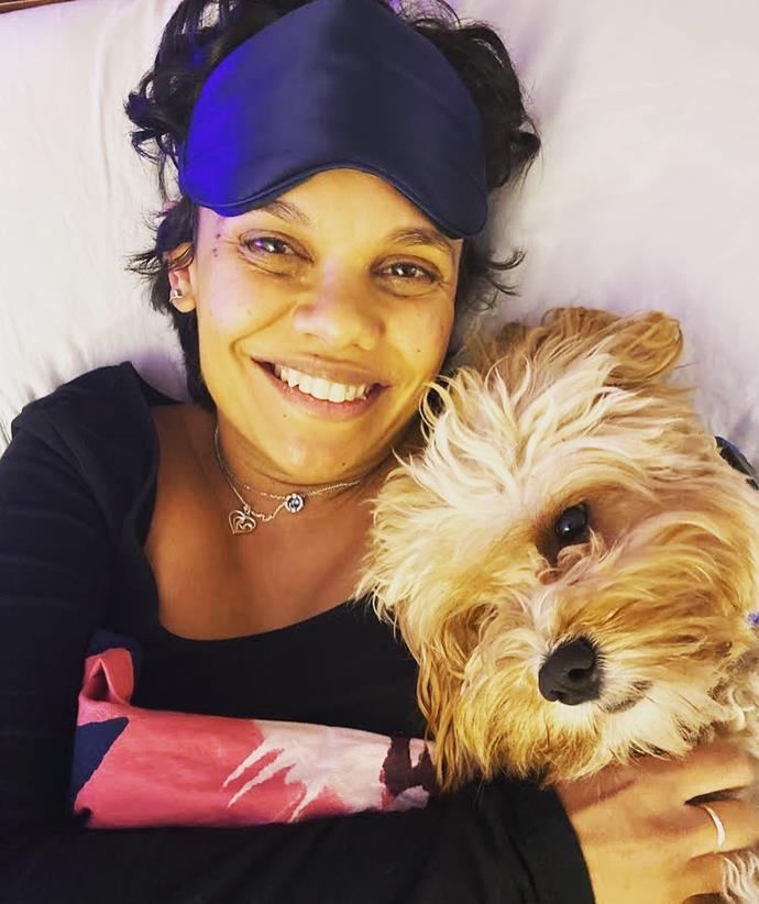 Miranda Tapsell knows how to prioritise her sleep.