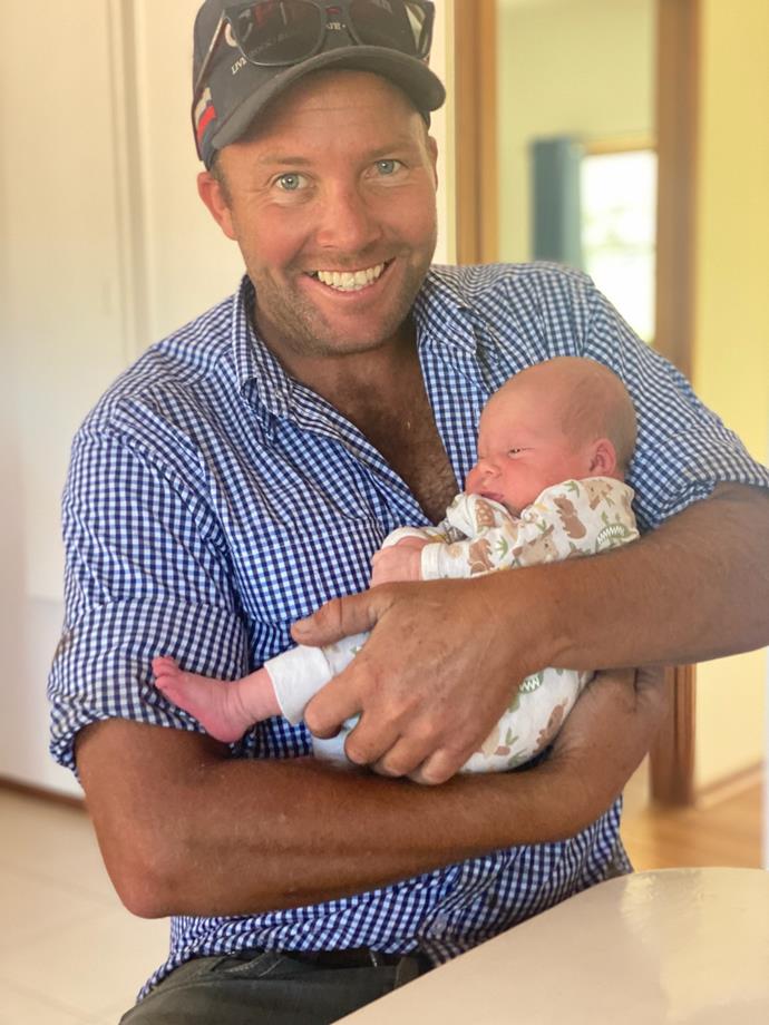 Tim is thrilled to be a dad!