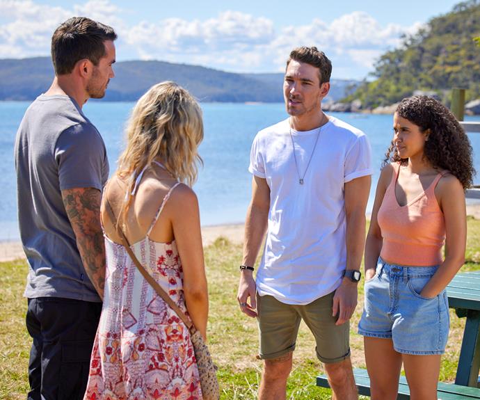 Xander and Rose have arrived in Summer Bay hoping to get to know their half-sister Jasmine.