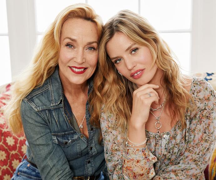 Georgia May Jagger inherited her sense of style from mum Jerry Hall, one of the most influential models of the 1970s. *(Image: Pandora)*