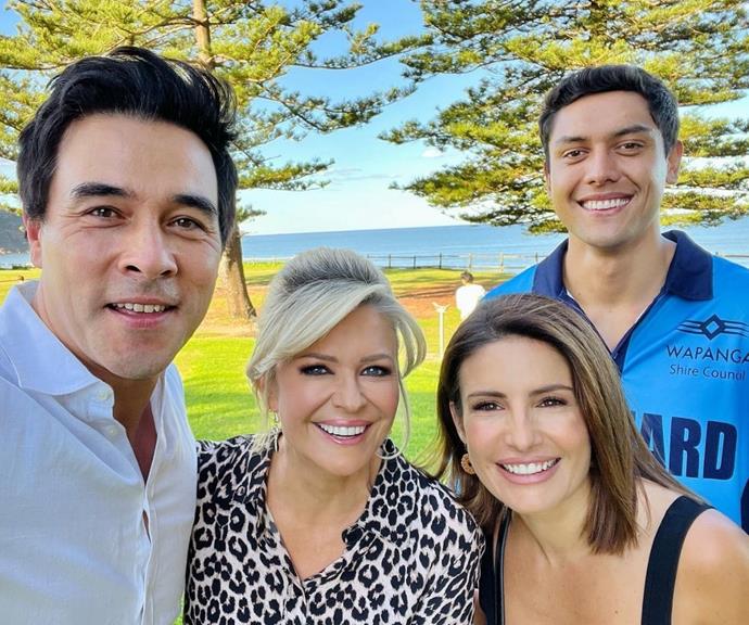 The sun in Sydney came out and inspired Ada, James, Kawa, and Emily to pose for on-set selfies to enjoy the lovely weather. 
<br><br>
Ada captioned the post, "Nice to be out on the beach yesterday in the sunshine 🌞," and Emily shared the picture too. 
<br><br>
"So happy to see the sunshine today ☀️ @__jamesstewart__ is in charge of the pics now 🤳🏼👏🏼👏🏼👏🏼," she wrote. 
<br><br>
Their former castmate Penny McNamee commented underneath the post, "What a goodie! How long has Jimmy been keeping that skill quiet?"