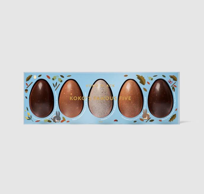 Koko's Famous Five Egg Collection, $49.00, [Koko Black.](https://www.kokoblack.com/products/koko-famous-five-egg-collection|target="_blank"|rel="nofollow")