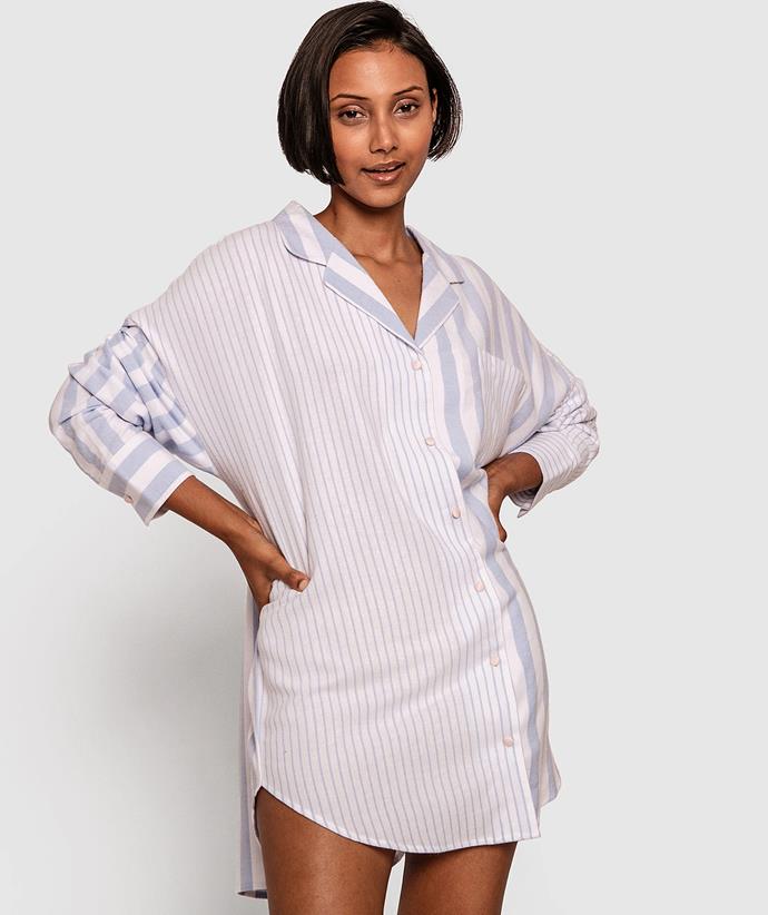 **For the mum who needs to update her PJs:** Maple Long Sleeve Sleep Shirt, $59.99, from [Bras N Things.](https://www.brasnthings.com/maple-long-sleeve-sleep-shirt-stripe.html|target="_blank"|rel="nofollow")