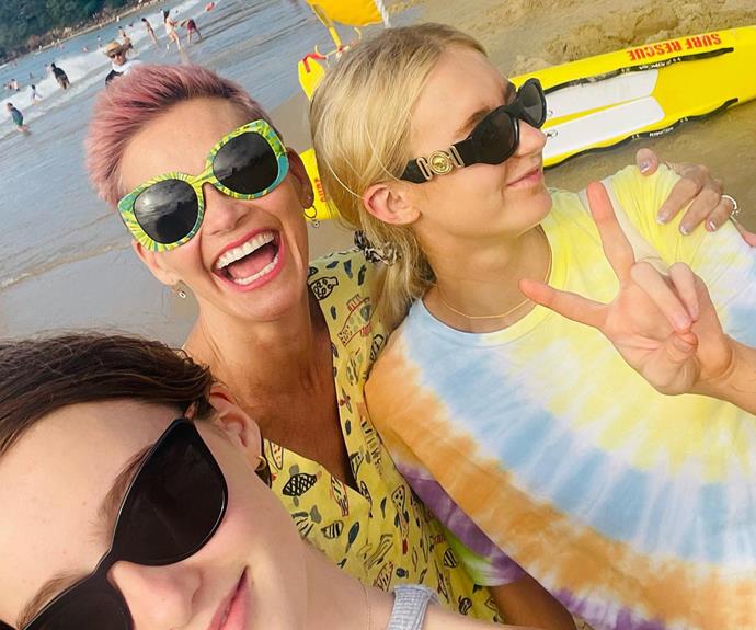 Sunnies and sunshine were on the agenda when Jess headed off for a holiday over the Easter break with her daughters.