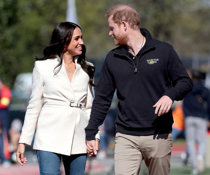Harry and Meghan looked smitten at the Invictus Games together.