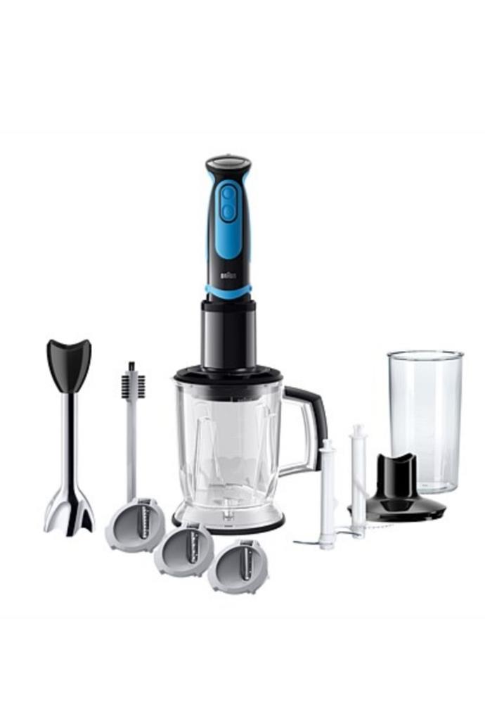 A spiralizing hand blender can elevate anyone's cooking game, and for food lovers, it's the ultimate accessory for a well-decked kitchen. 
<br><br>
**Braun 5 Spiralizing Hand Blender, $169.00, [David Jones.](https://www.davidjones.com/home-and-food/kitchen/24668509/MQ5064BKBL-MultiQuick-5-Spiralizing-Hand-Blender.html|target="_blank"|rel="nofollow")**