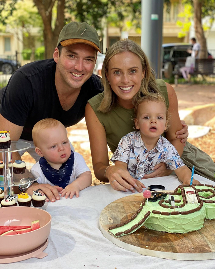 "Cars on a cake and cuddles with mates…Oscar had the best time at his party. A fun little afternoon celebrating our sweet boy's 2nd birthday."