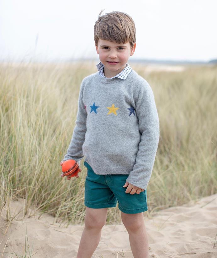 The Duke and Duchess of Cambridge shared a series of stunning new beachside portraits of their youngest son for his fourth birthday in 2022.