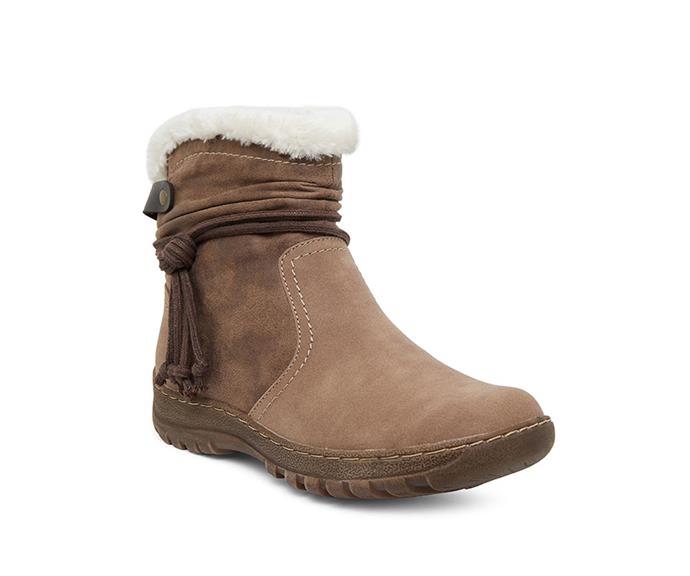 Easy Steps Eskimo Taupe Micro Boot, $129.95, available at Myer.