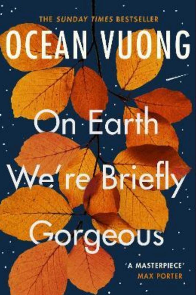 *On Earth We're Briefly Gorgeous* is a deeply heartbreaking but stunning literary debut from poet Ocean Vuong. The coming-of-age novel reads as a letter from Little Dog, in his late 20s, to his mother, who cannot read. It unearths a family history that predates his birth and tells the story of his family's life in Vietnam to America, during and after the war.
<br><br>
**On Earth We're Briefly Gorgeous by Ocean Vuong, down to $17.52, [Book Depositary.](https://www.bookdepository.com/On-Earth-Were-Briefly-Gorgeous-Ocean-Vuong/9781529110685?redirected=true&selectCurrency=AUD&w=AF45AU96PGC6JVA8VTCD&gclid=Cj0KCQjw37iTBhCWARIsACBt1IwY8yFI1QJGAPUbvX4-jzeHyvLvIHAjqrAXS4D-vVUa9bhahqAthuoaAuQNEALw_wcB|target="_blank")**