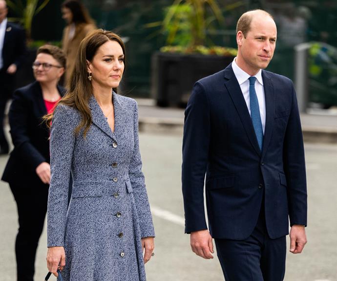 Prince William shared his advice on grief as he and Catherine, Duchess of Cambridge attended the memorial.