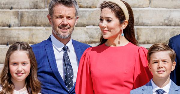 Who do Princess Mary and Prince Frederik's twins take after?