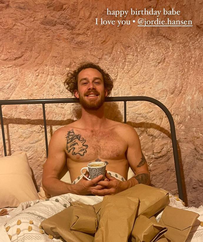 In late May, Sam publicly wished Jordie a happy 27th birthday. The 33-year-old has previously spoken of their age gap, joking: "I'm a little cougar you know."