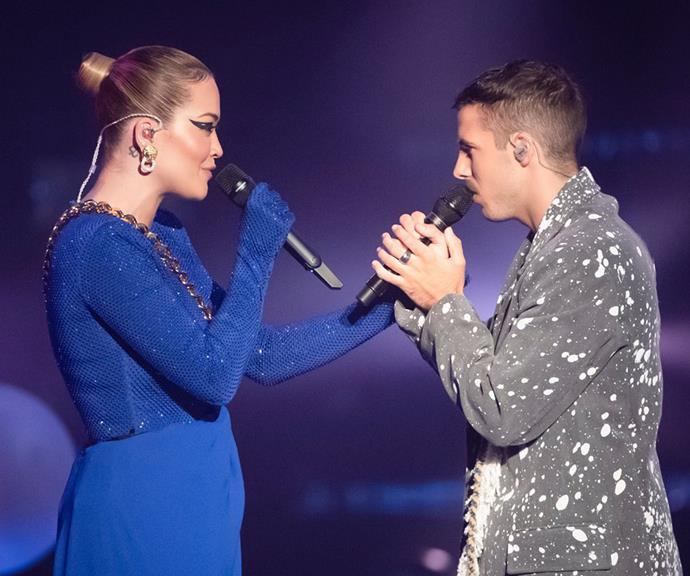 Lachie and Rita performed a duet in the finale.
