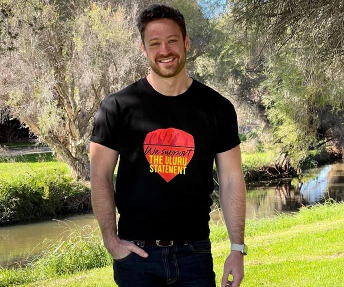 Former Bachelor Matt Agnew has voiced his support for the Uluru Statement.