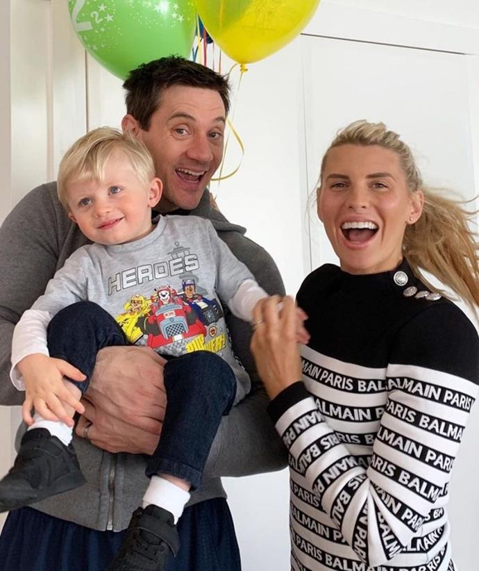 Tiff and Ed already share four-year-old son Arnold.