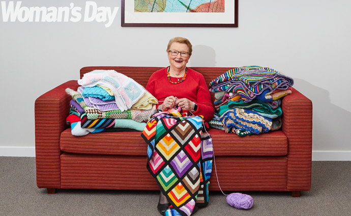 Margaret has been knitting for over two decades