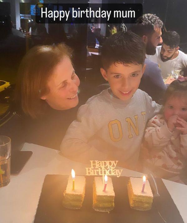 Ada went above and beyond for her mum's birthday, and from the looks on Johnas and Sofia's faces, they clearly couldn't wait to get their hands on the party cake.