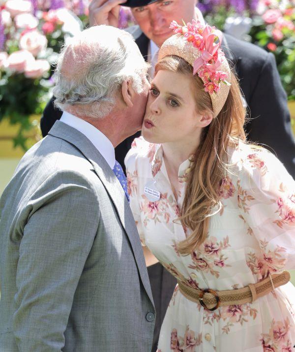 Royal fans were delighted to see Prince Charles reunite with his niece Princess Beatrice at the 2022 Royal Ascot.