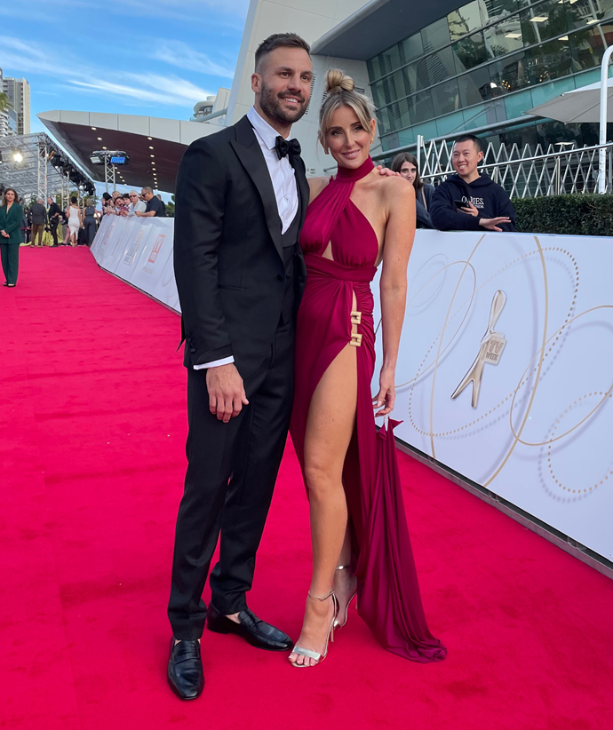 Beau Ryan and his wife Kara were the picture-perfect couple on the red carpet.