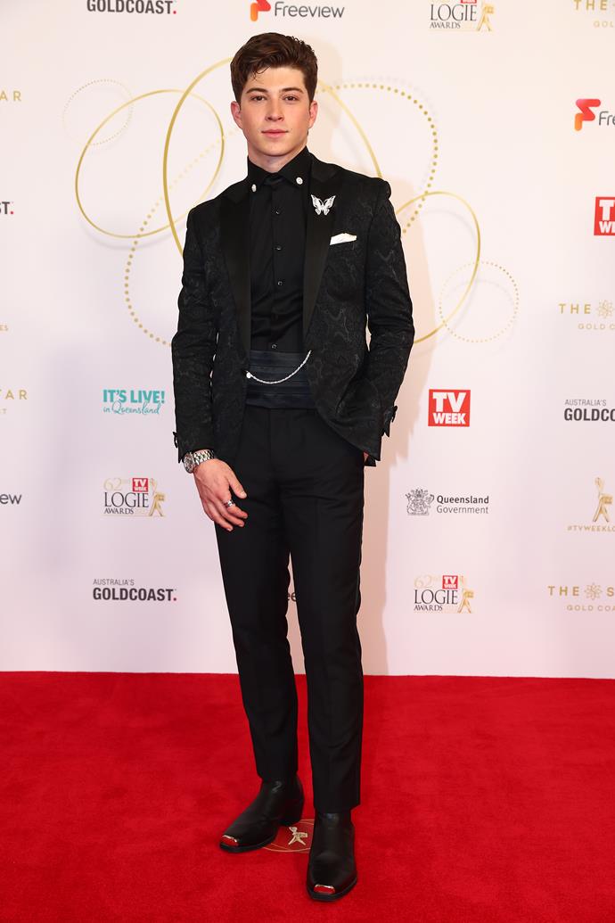 Ben Turland brought a lot of class to the Logies.
