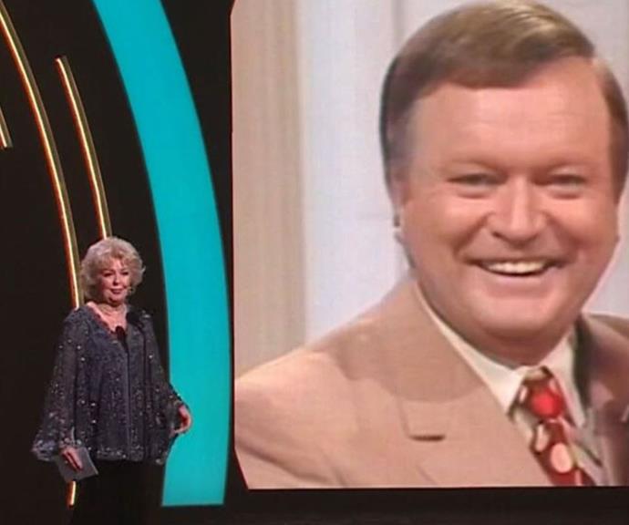 Patti Newton presented the Bert Newton Award for Most Popular Presenter in honour of her late husband.