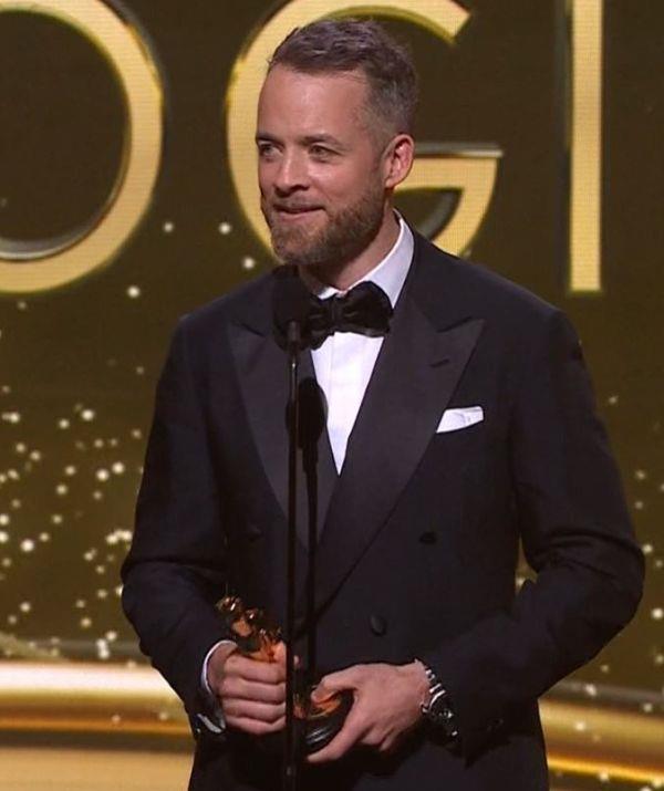 Hamish took home the ultimate Gold Logie.