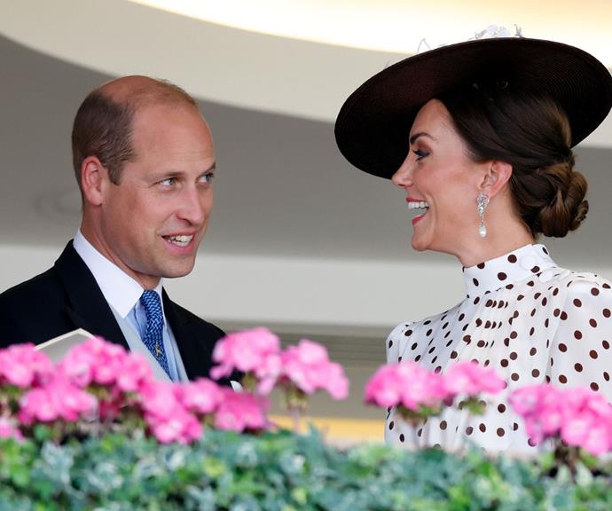 Royal Ascot came with many smiles for William and Catherine as they watched the races, or rather each other.