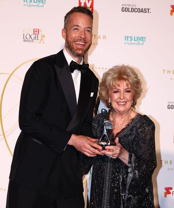 Hamish Blake won the inaugural Bert Newton award for most popular presenter.