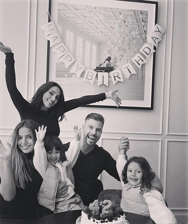 In May 2022, the Woods celebrated Sam's 42nd birthday at home with their kids, with Snezana saying of her husband: "You are our everything, we love you."