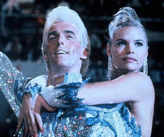 Sonia starred as ballroom dancer Tina Sparkle in *Strictly Ballroom* in 1992.