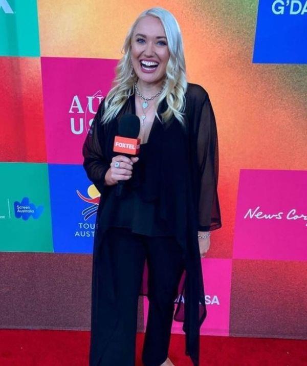 Bryanna is loving life as a red carpet reporter.