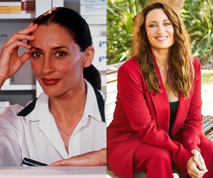 **Georgie Parker - Terri Sullivan**
<br><br>
[Georgie](https://www.nowtolove.com.au/celebrity/celeb-news/georgie-parker-career-tv-shows-71872|target="_blank"), who played nurse Terri Sullivan, was thrust into the spotlight when she debuted on *All Saints* in 1998. Audiences couldn't get enough of the on-off romance between Terri and Mitch, played by Erik Thomson.
<br><br>
Since leaving the show in 2005, Georgie's most notable role as been playing Roo Stewart on *Home and Away* since 2010. The mother-of-one has also appeared on *City Homicide* and *The Society Murders.*