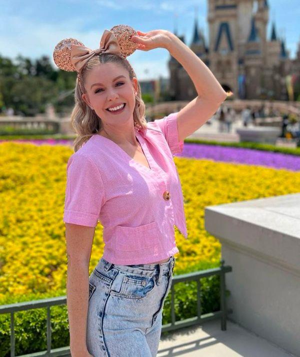 **Ashleigh Thomason**
<br><br>
She was always a little bit of a geek herself and now it looks like Ashleigh has gone full Disney princess, working as a performer at Tokyo Disney Resort in Japan.
<br><br>
Photos on her Instagram page show her posing around the park and even dressed in character.