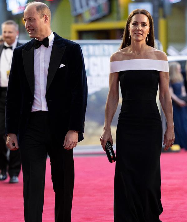 Kate wore a Roland Mouret gown to the *Top Gun: Maverick* premiere in May.