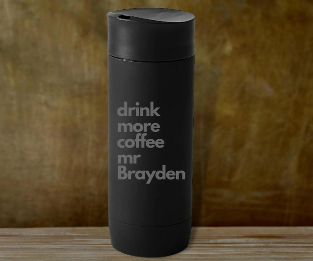 Custom insulated sipper travel thermal mug, $37.84 at [Etsy](https://www.etsy.com/au/listing/1104068941/personalised-engraved-stainless-steel|target="_blank"|rel="nofollow")
<br><br>
***For more gift ideas, check out our [Father's Day Catalogue here.](https://issuu.com/hardtofind./docs/father_s-day-catalogue_2022_digital?fr=sYTUzYzUyNDkzNzI|target="_blank"|rel="nofollow")***