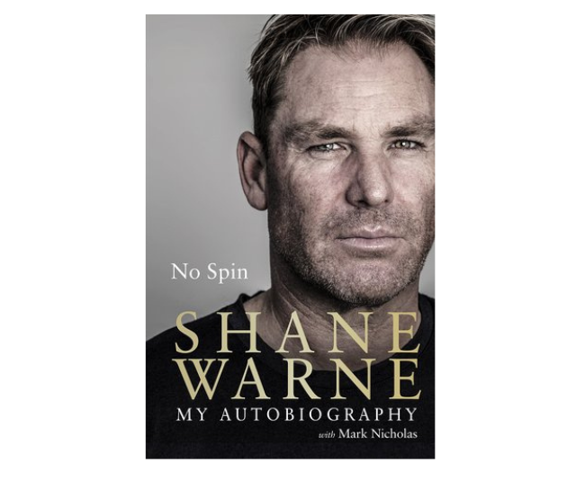 **No Spin The autobiography of Shane Warne, $22.99 at [Angus & Robertson](https://www.angusrobertson.com.au/books/no-spin-shane-warne-mark-nicholas/p/9781760899202|target="_blank"|rel="nofollow")** <br><br> 
If there's one autobiography he should set his sights on this year it's the one about the late leg-spinner who rewrote the cricketing record books, Shane Warne. <br><br> 
[SHOP NOW](https://www.angusrobertson.com.au/books/no-spin-shane-warne-mark-nicholas/p/9781760899202|target="_blank"|rel="nofollow")